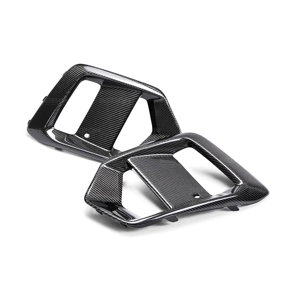 Seibon Carbon Fibre Fog Light Surround Ford Focus RS 16-18