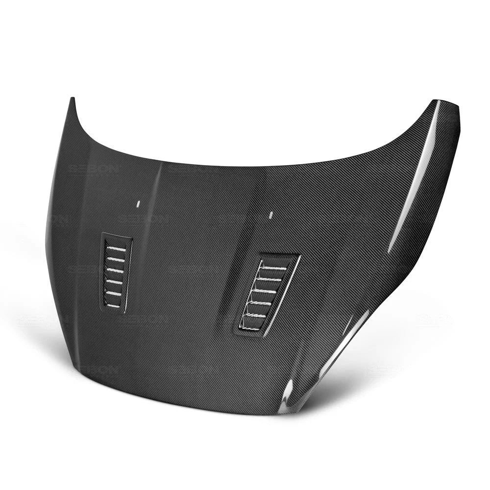 Seibon RS Style Vented Carbon Fibre Bonnet Ford Fiesta ST 180 MK7 13-17