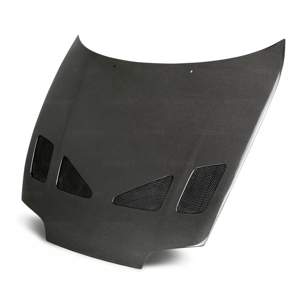 Seibon TR-Style Carbon Fibre Bonnet Toyota Supra 93-98