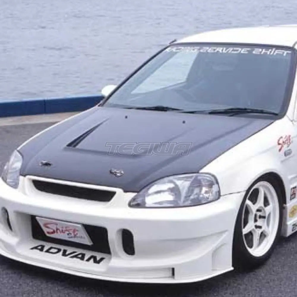 Shift Sports FRP Vented Bonnet Honda Civic Type R EK9 Facelift 98-00
