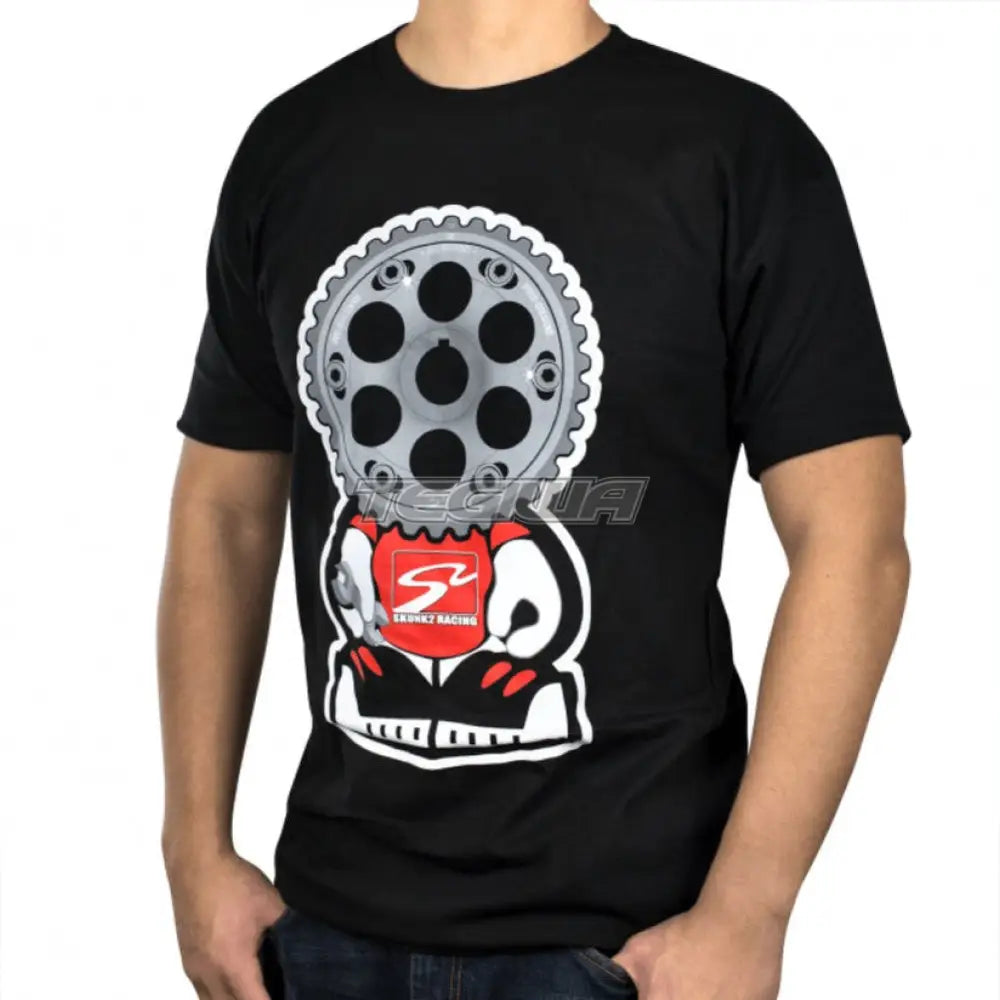 Skunk2 Gear Headz Men'S T-Shirt Black