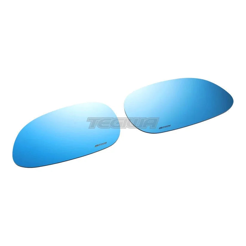 Spoon Sports Blue Wide View Side Mirror Glass Honda Civic EG6 92-95
