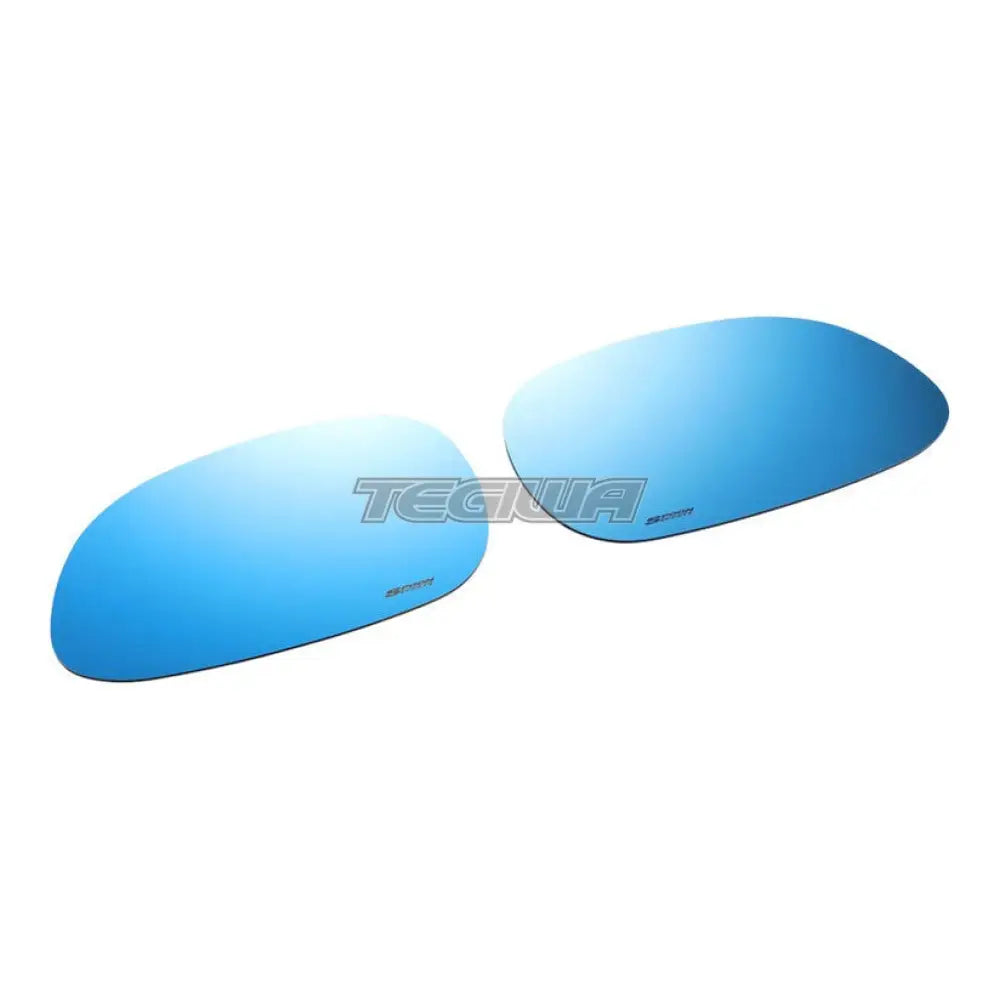 Spoon Sports Blue Wide View Side Mirror Glass Honda Civic EG6 92-95
