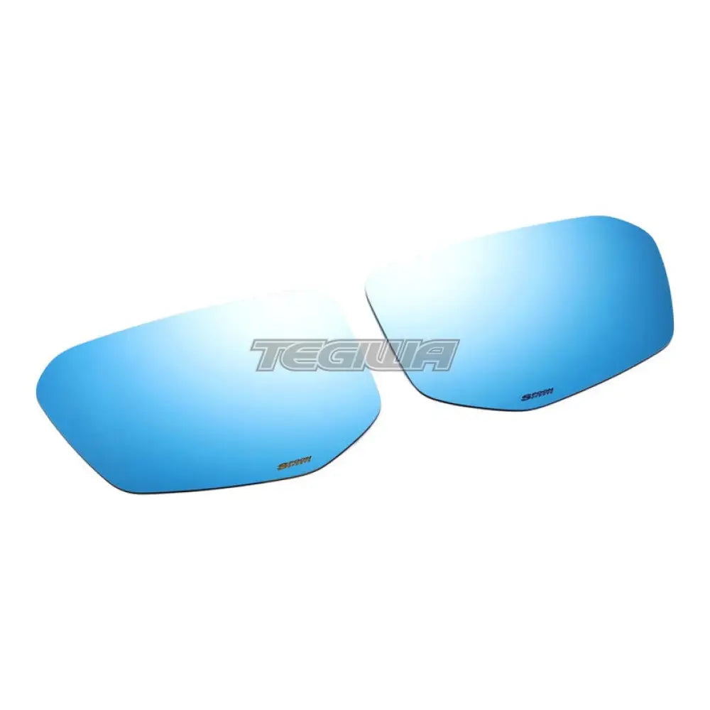 Spoon Sports Blue Wide View Side Mirror Glass Honda Civic Type-R FK8 Sport FK7 FC1 16-22