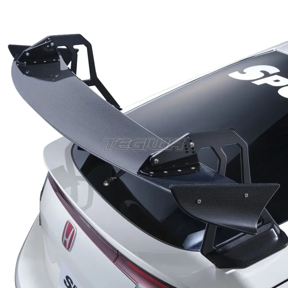 Spoon Sports Carbon Fibre Crane/Swan Neck Spoiler Honda Civic Type-R Fl5 23 + Spoilers