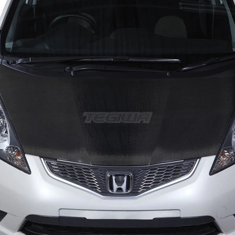 Spoon Sports Lightweight Carbon Bonnet Honda Jazz Fit GE 09-14