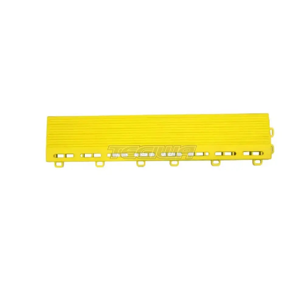 Tegiwa Duramat Vented Tile Garage Workshop Edge Ramps 40cm Yellow / Female (Loop Fit) Accessories