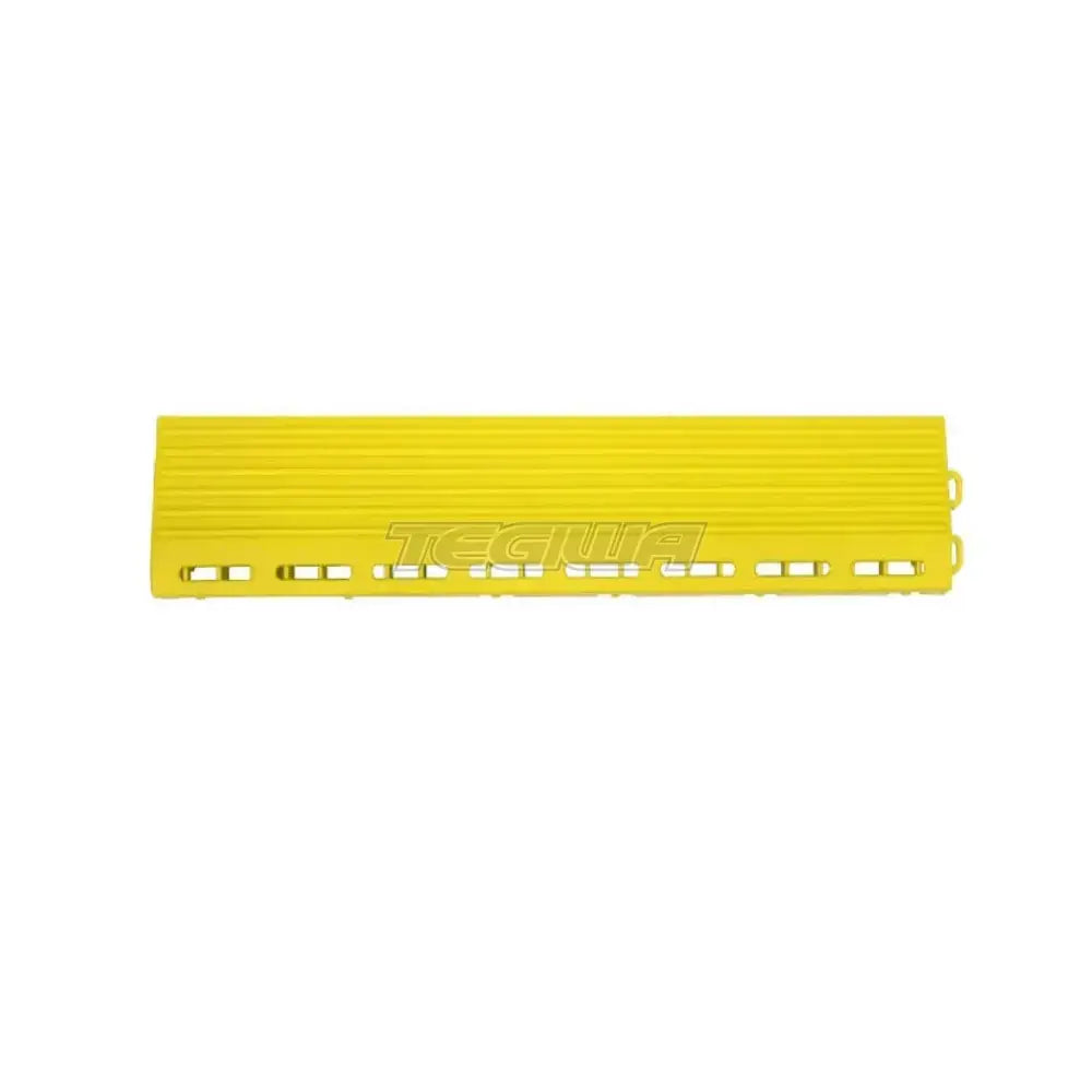 Tegiwa Duramat Vented Tile Garage Workshop Edge Ramps 40cm Yellow / Male (Hook Fit) Accessories