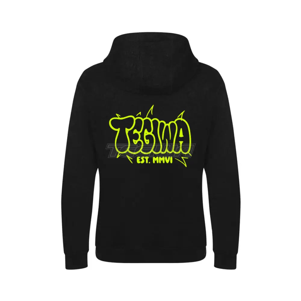 Tegiwa Graffiti Logo Hoodie Black / Small Hoodies