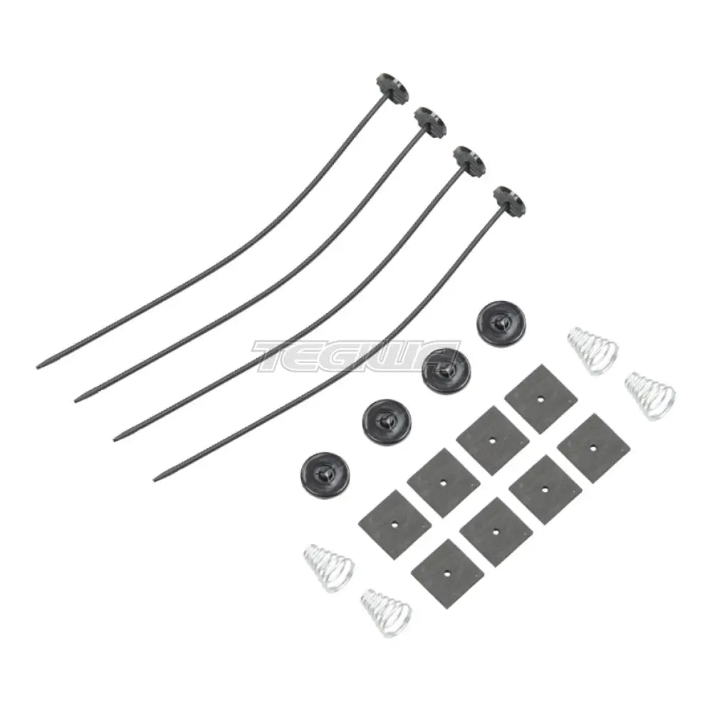 Tegiwa Slim Fan Low Profile Universal Fitting Fixing Kit Clips Ties Support