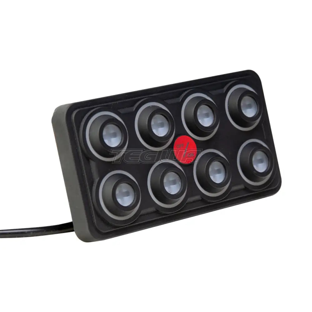Tegiwa Universal 12v (Non PDM) Control Switch Button Panel Pad 8 Buttons Digital Displays