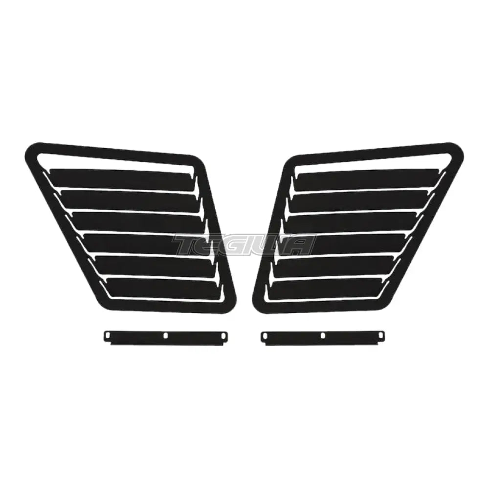 Verus Engineering Hood Louver Vent Kit Ford Fiesta ST 180 MK7 - Black