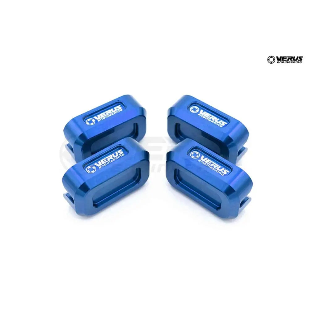 Verus Engineering Pinch Weld Jack Pucks Anodized Subaru Wrx Vb Blue Tools