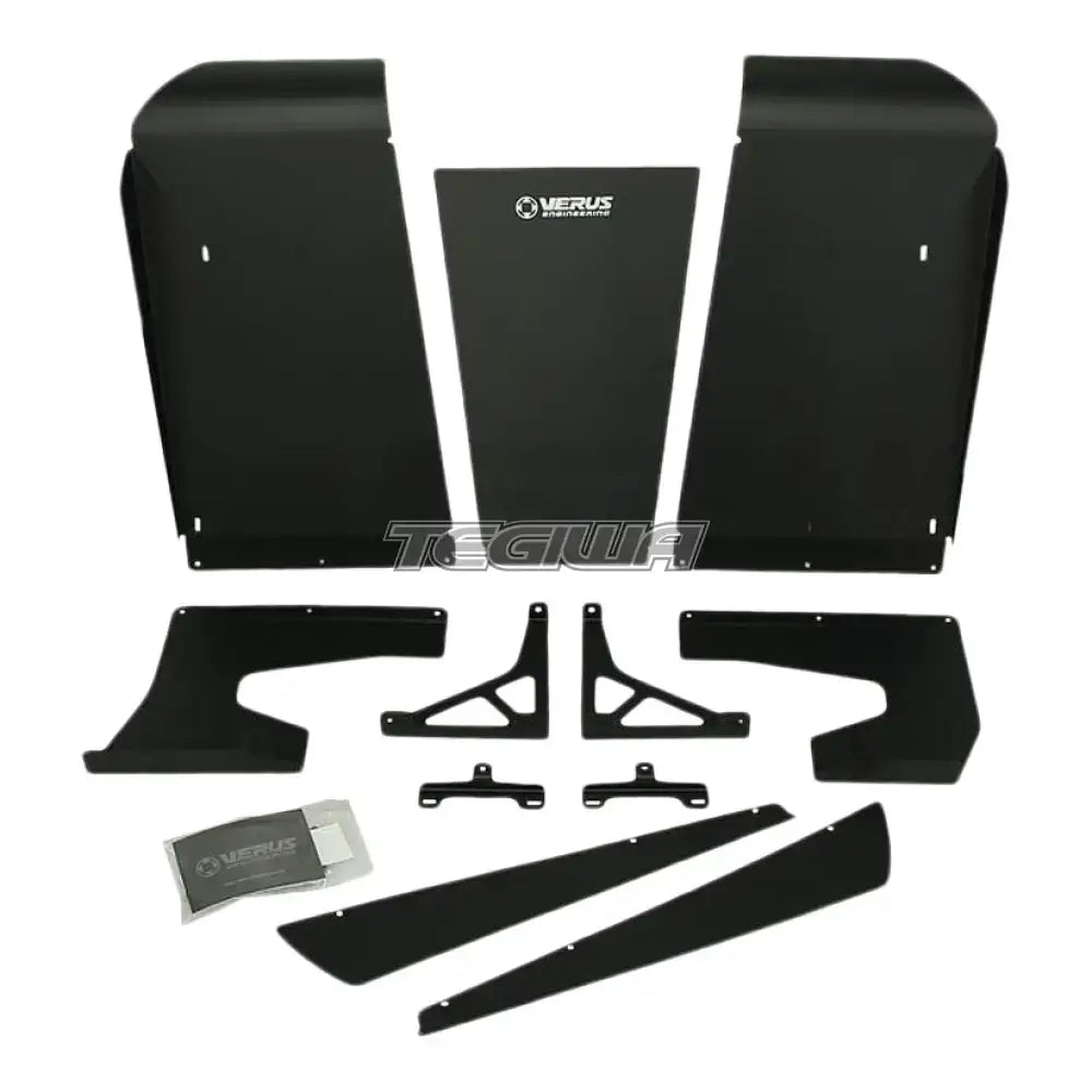 Verus Engineering Rear Diffuser - Honda Civic Type R FK8 - CLEARANCE SALE Splitters Skirts & Diffusers
