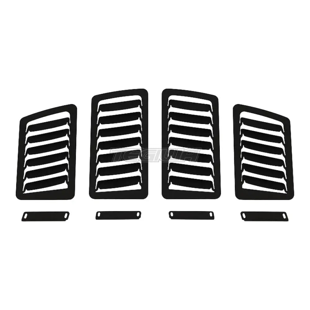 Verus Engineering Slanted Hood Louver Kit - Toyota Subaru BRZ/FRS/GT87