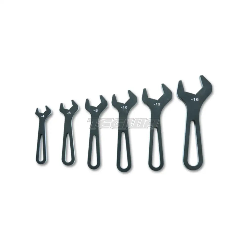 Vibrant Performance An Wrench Set -4An To -16An - Anodized Black Tools
