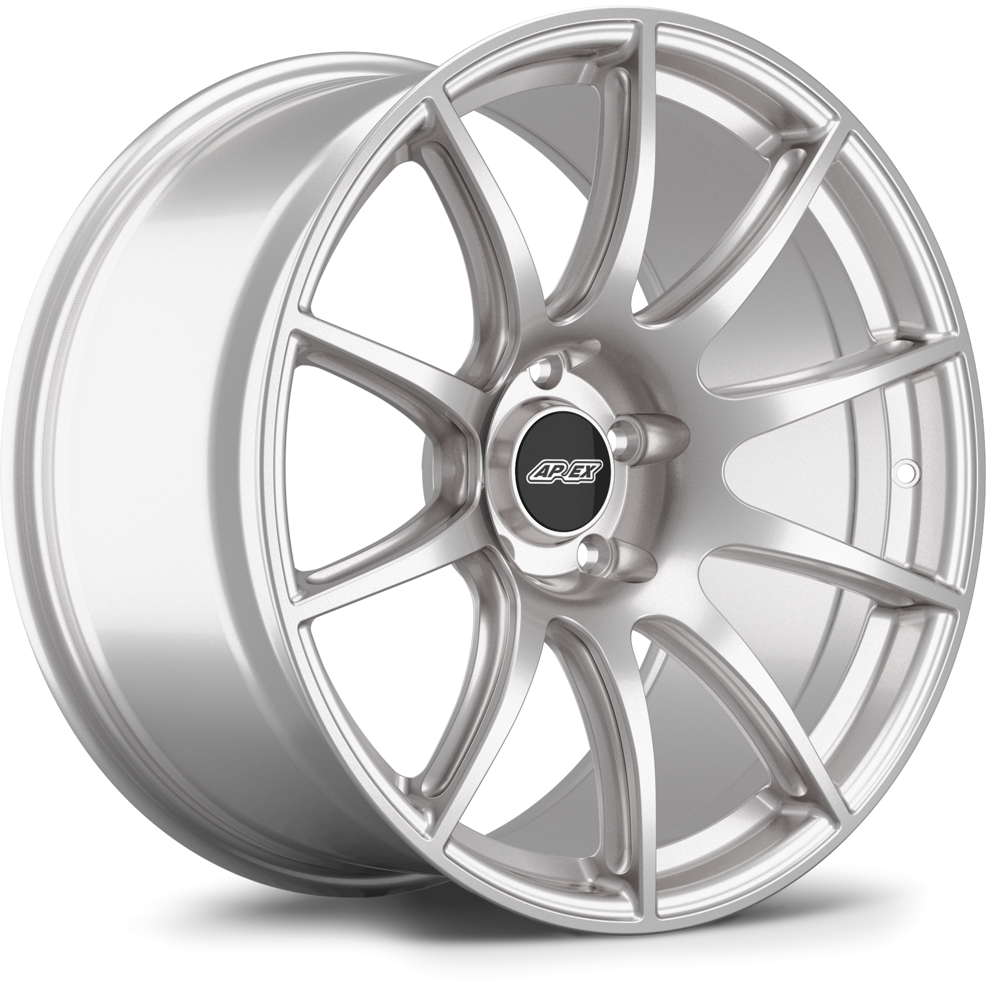 Apex SM-10 Alloy Wheel 19x9 ET28 5x112 Race Silver 66.6mm CB