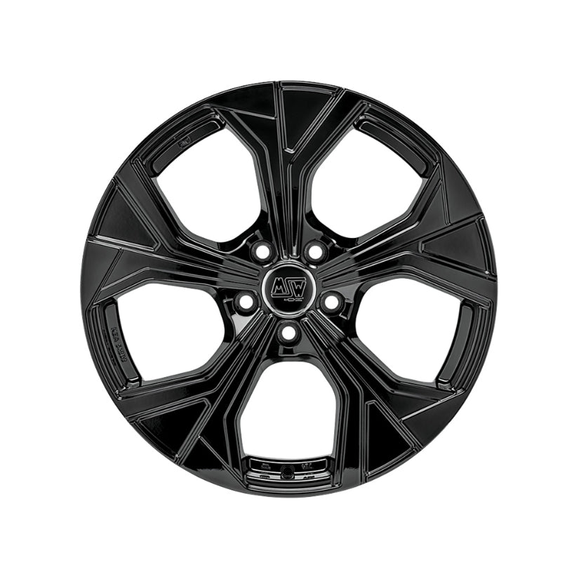 MSW Urban Cross 43 Alloy Wheel 18x8 ET50 5x112 Gloss Black 73mm CB