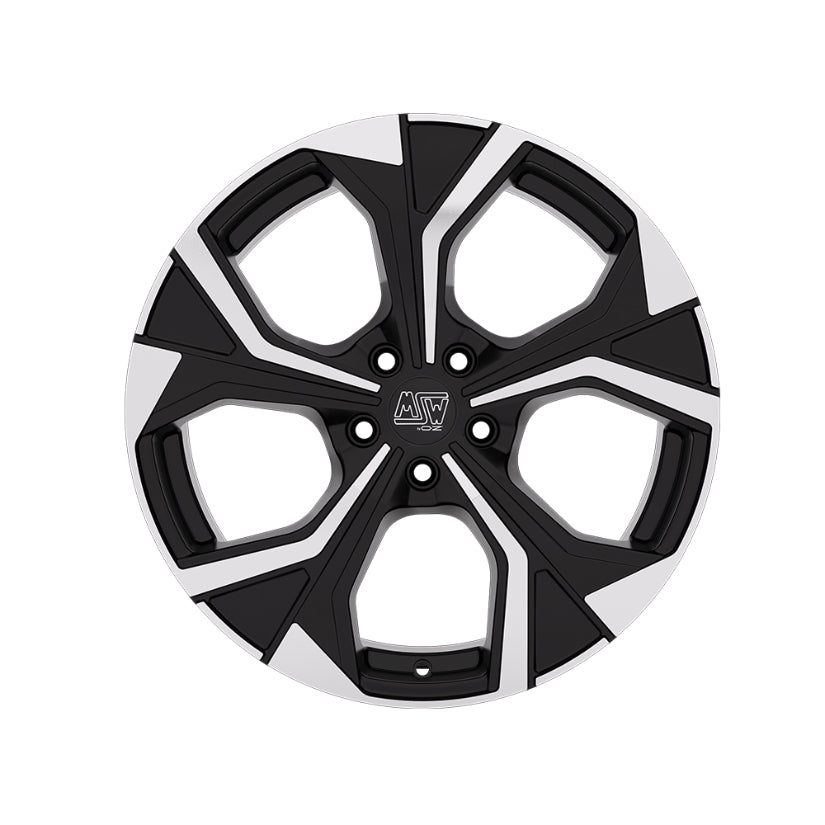 MSW Urban Cross 43 Alloy Wheel 20x8 ET40 5x108 Gloss Black Full Polished 63.4mm CB