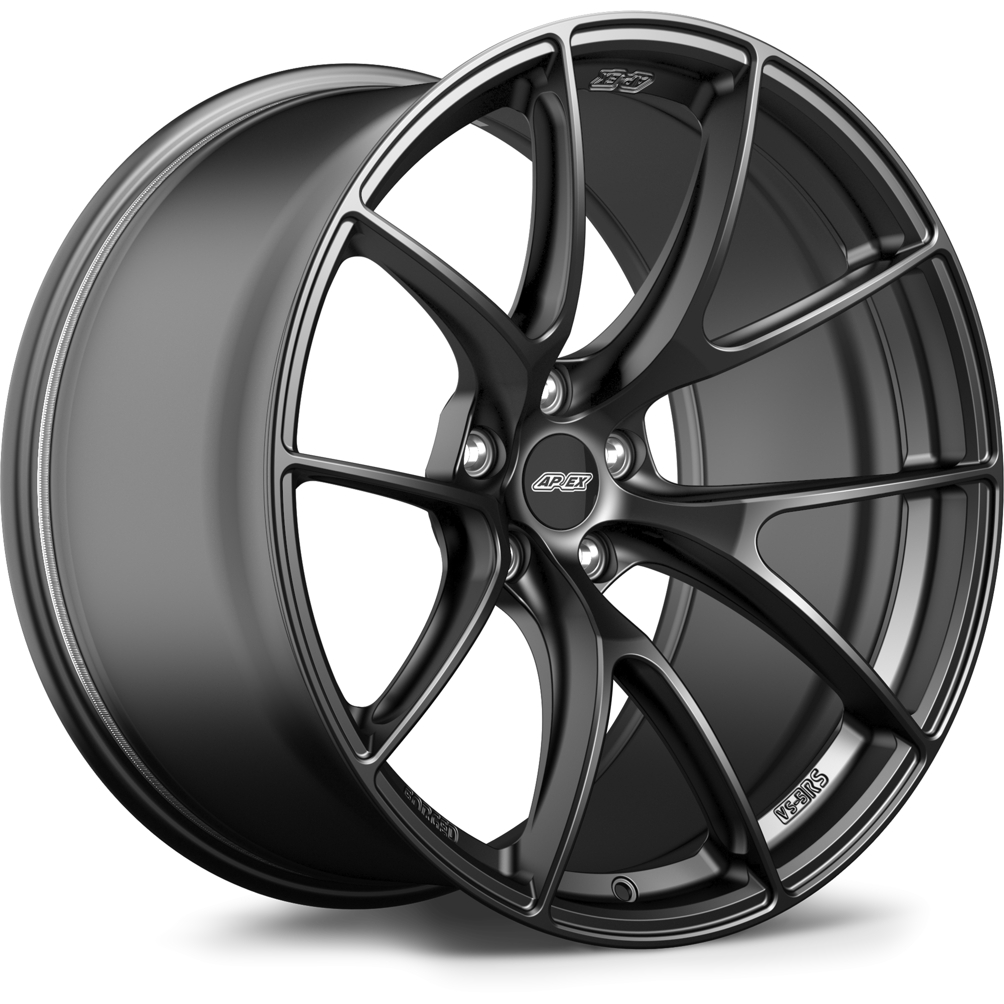 Apex VS-5RS Forged Alloy Wheel 20x11.5 ET32 5x112 Satin Black 66.6mm CB