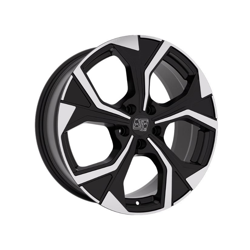 MSW Urban Cross 43 Alloy Wheel 20x8 ET40 5x108 Gloss Black Full Polished 63.4mm CB