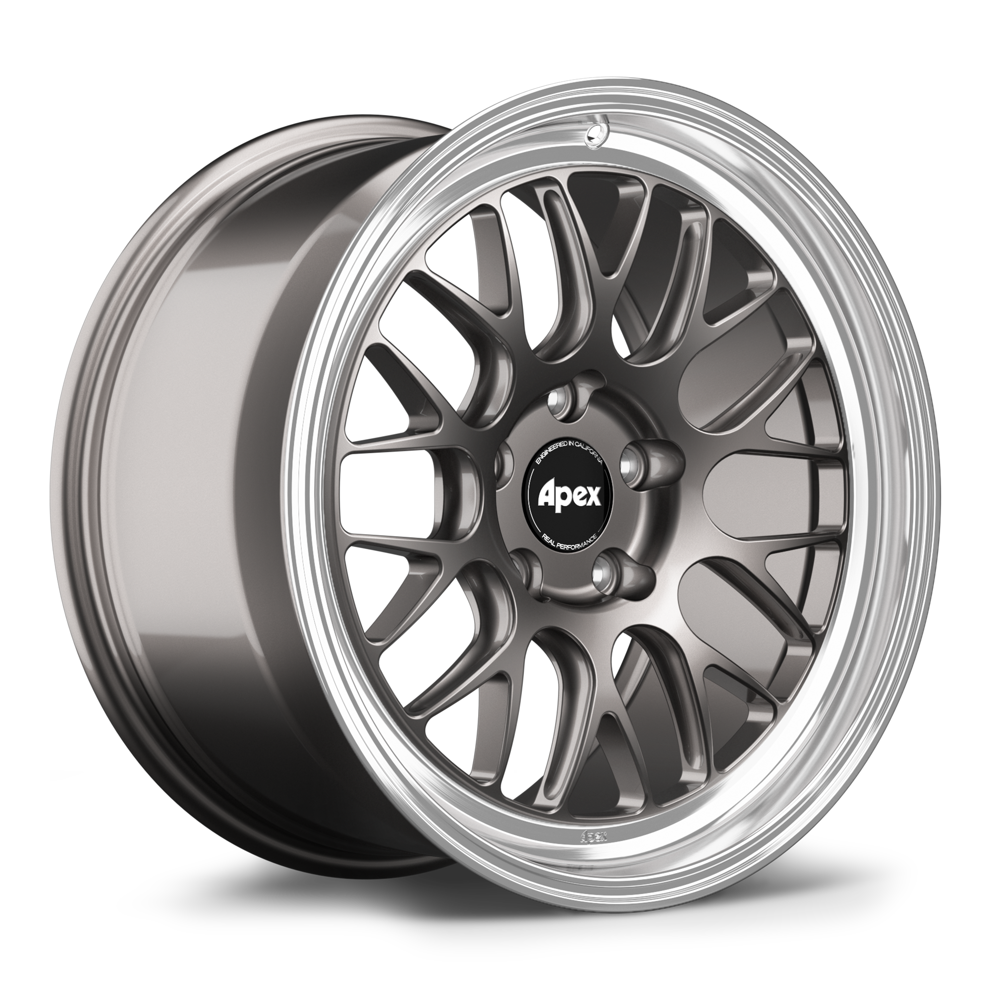 Apex ML-10RT Forged Alloy Wheel 18x9 ET30 5x120 Anthracite - Machined Lip 72.56mm CB