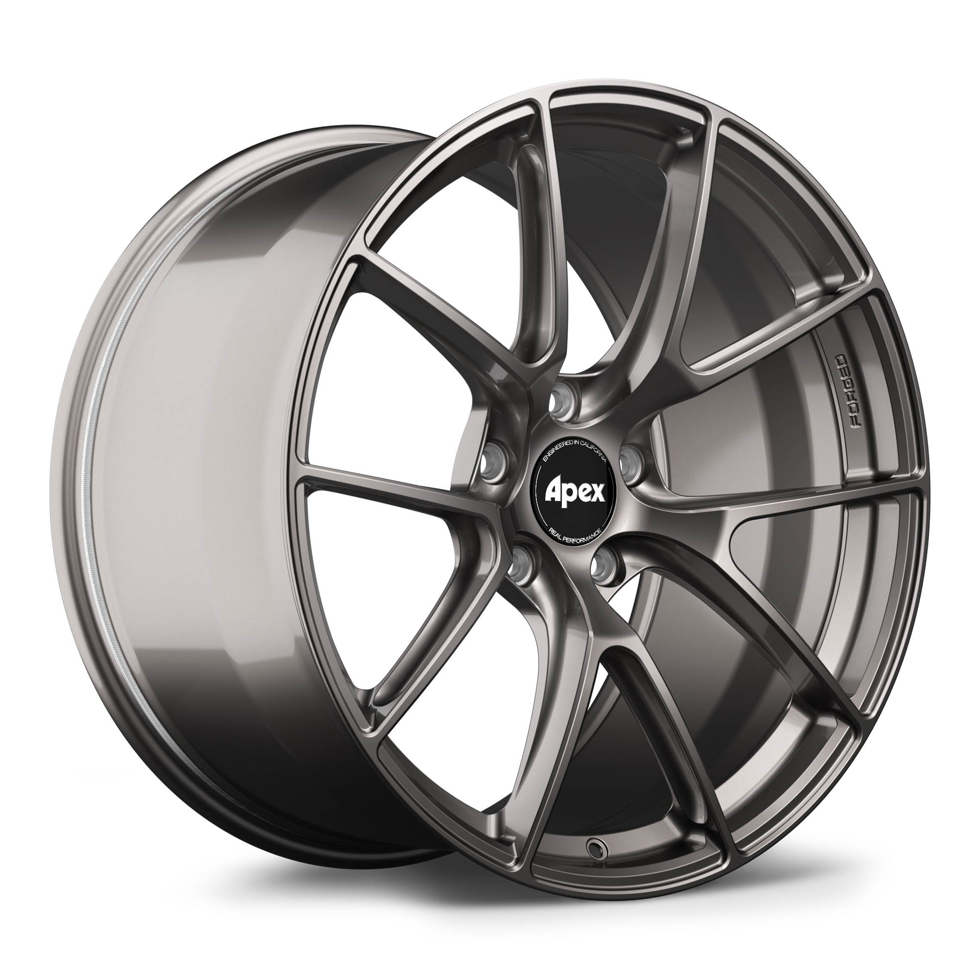Apex VS-5RS Forged Alloy Wheel 21x12.5 ET48 PSCL Anthracite 101mm CB