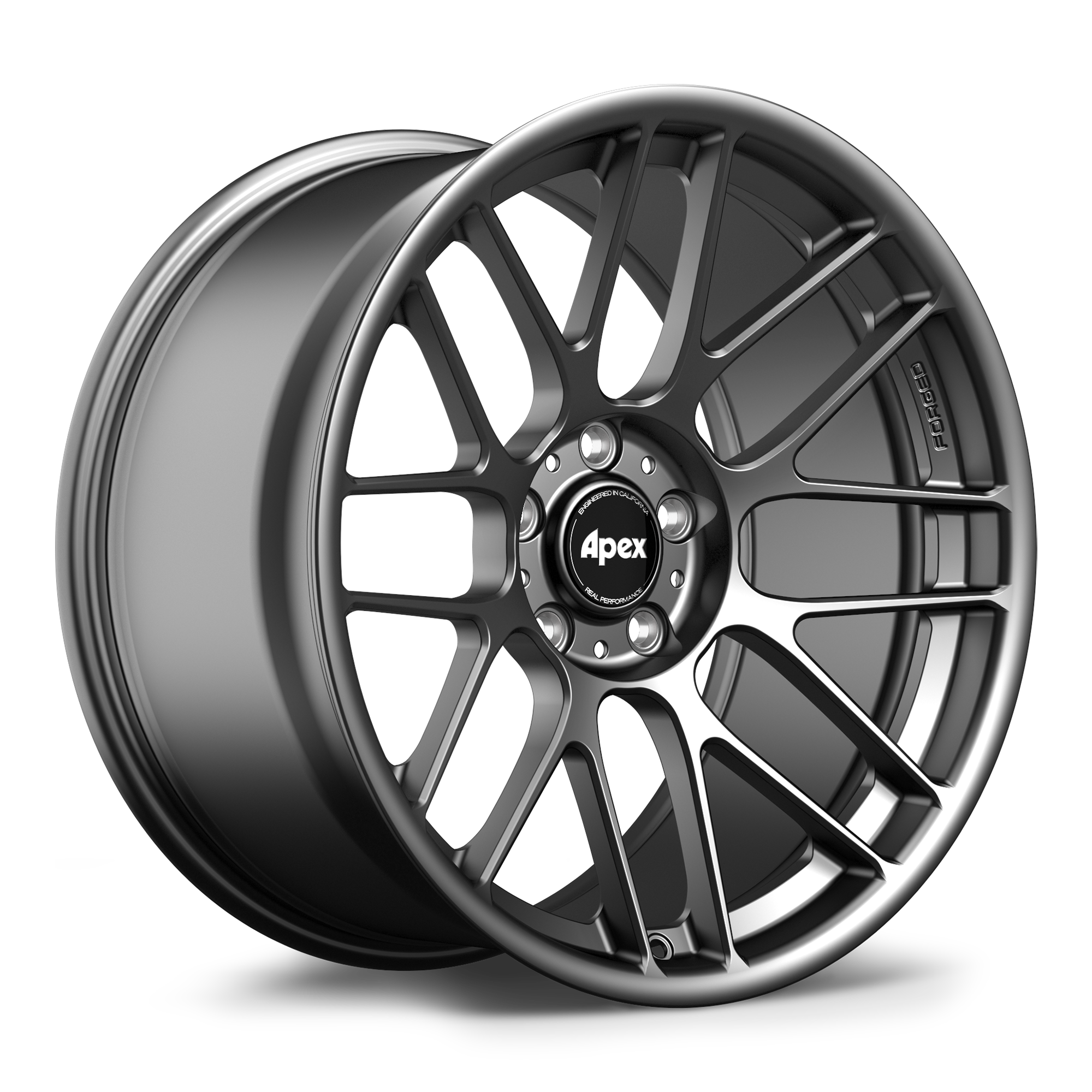 Apex ARC-8RT Forged Alloy Wheel 19x11 ET44 5x120 Satin Black 72.56mm CB