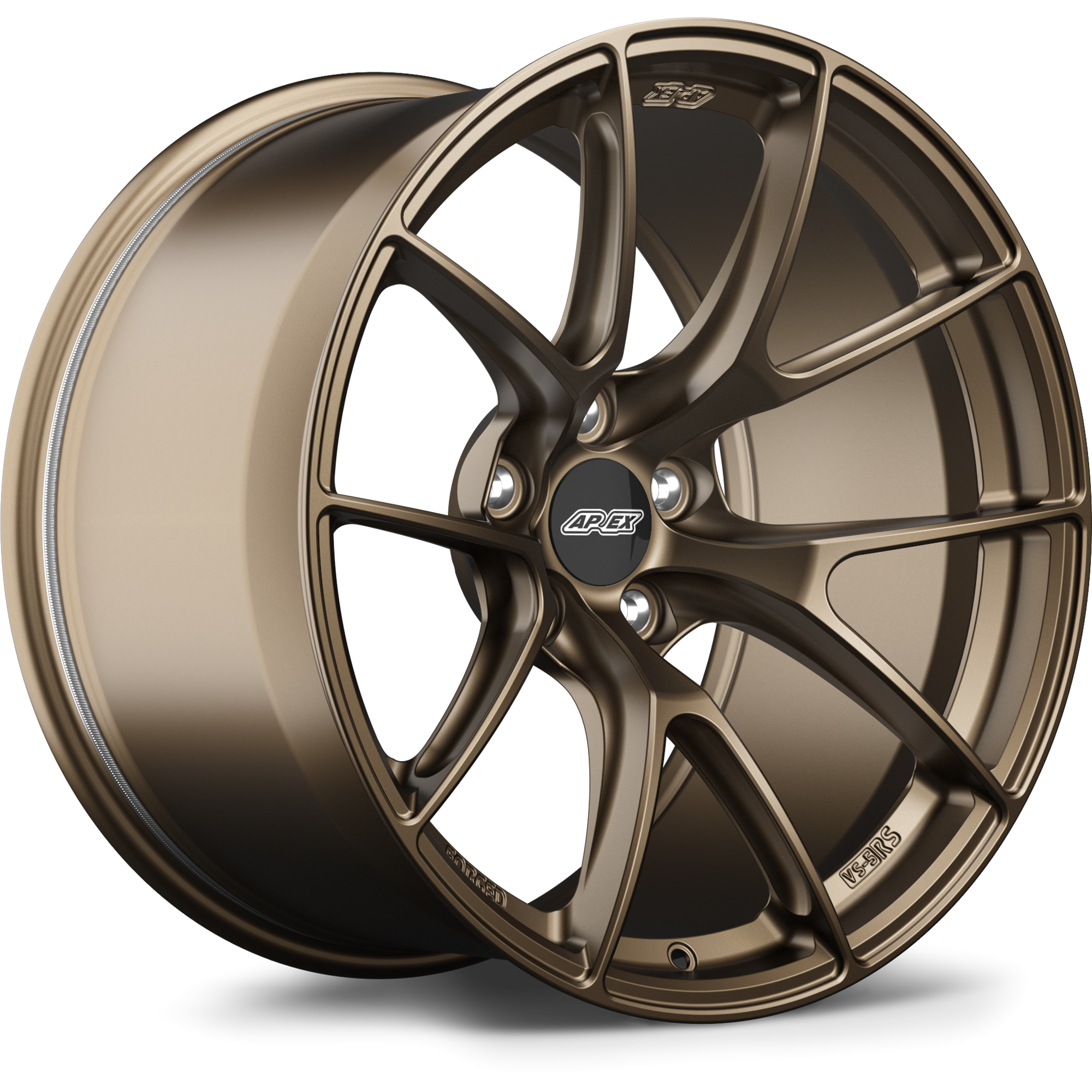 Apex VS-5RS Forged Alloy Wheel 19x10 ET12 5x112 Satin Bronze 66.6mm CB