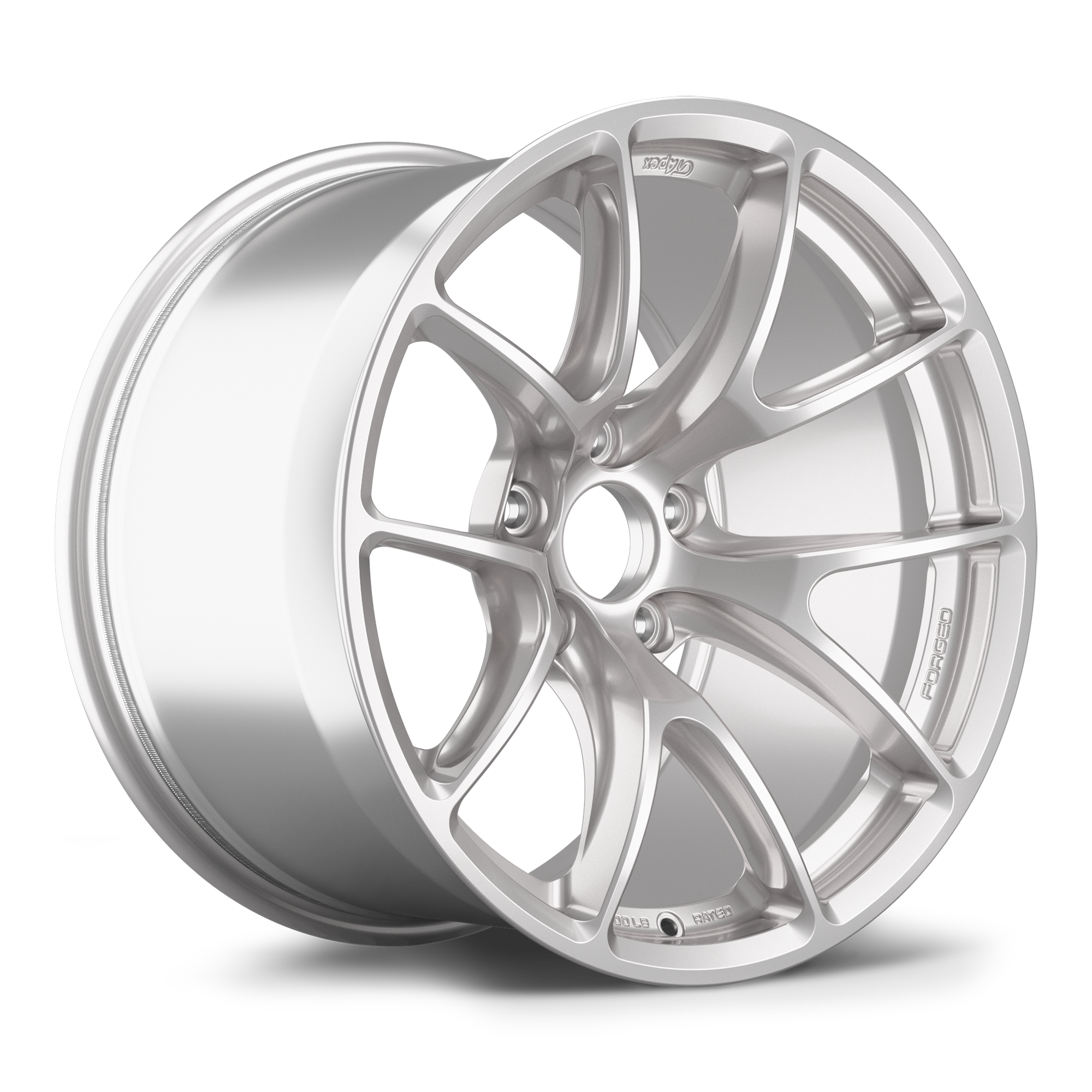 Apex VS-5RE Forged Alloy Wheel 18x11 ET25 5x120 Race Silver 72.56mm CB