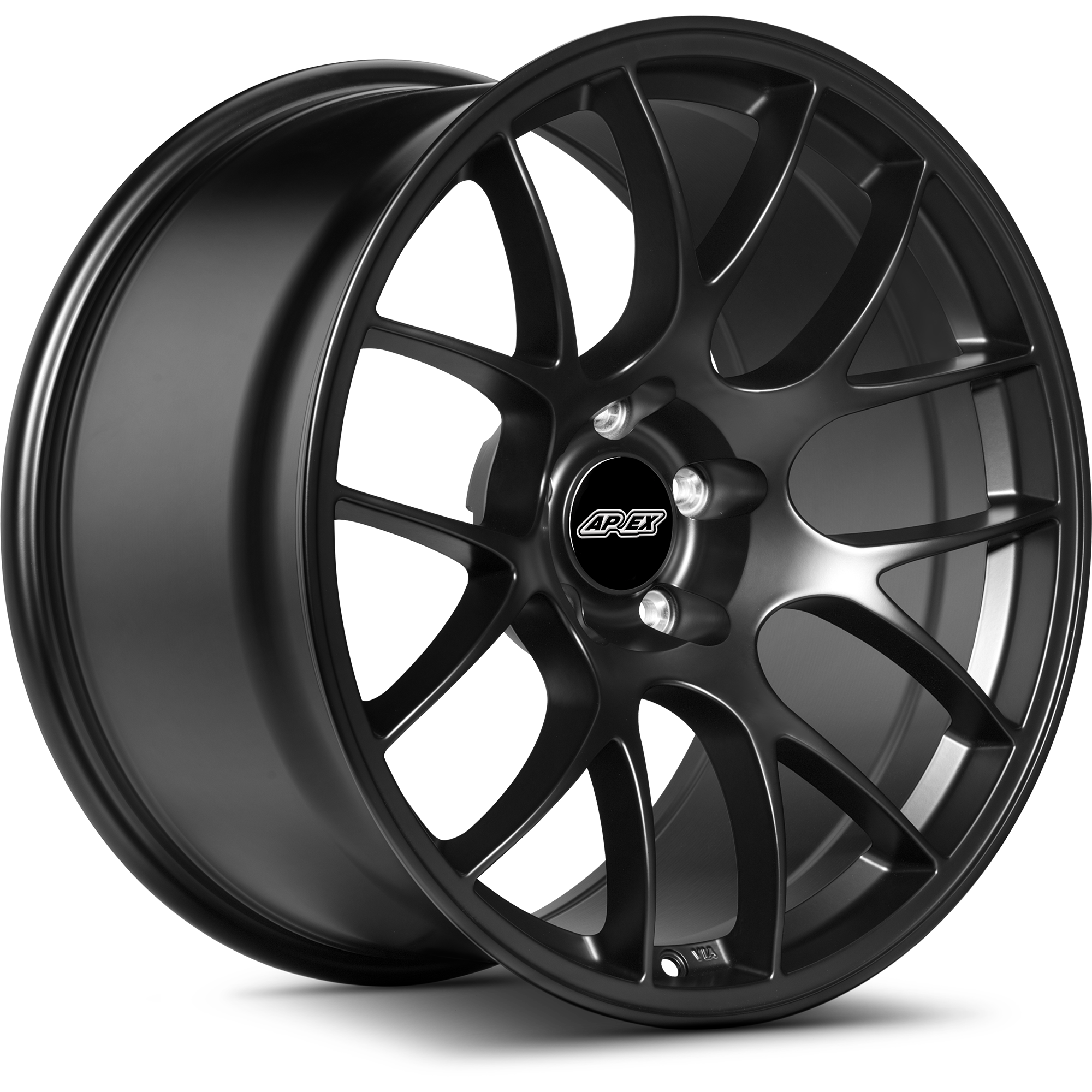 Apex EC-7 Alloy Wheel 19x10 ET25 5x120 Satin Black 72.56mm CB