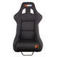 RRS Racing Bucket Seat With Slider Black Non-FIA