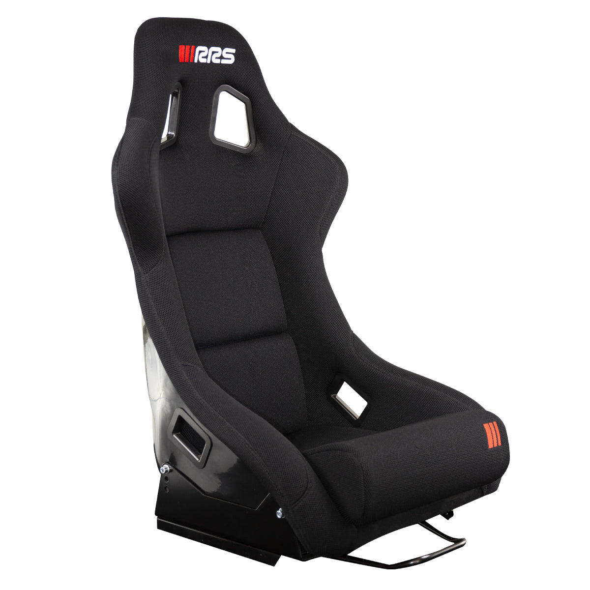 RRS Racing Bucket Seat With Slider Black Non-FIA