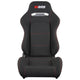 RRS Reclining Bucket Seat Black With Slider Non-FIA