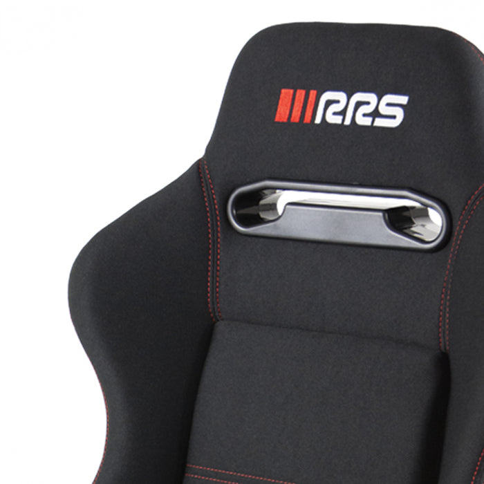 RRS Reclining Bucket Seat Black With Slider Non-FIA