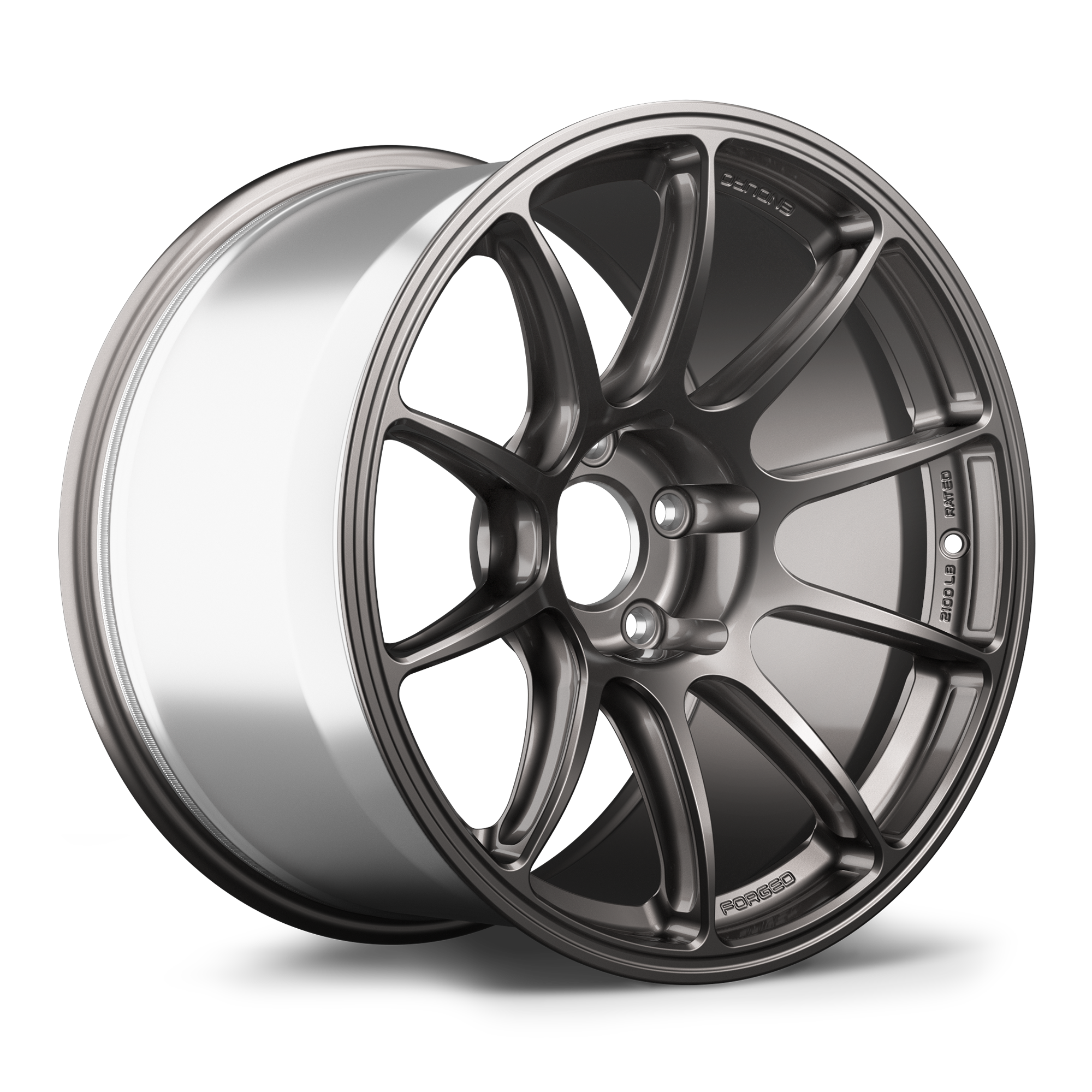 Apex SM-10RE Forged Alloy Wheel 18x11 ET25 5x120 Anthracite 72.56mm CB