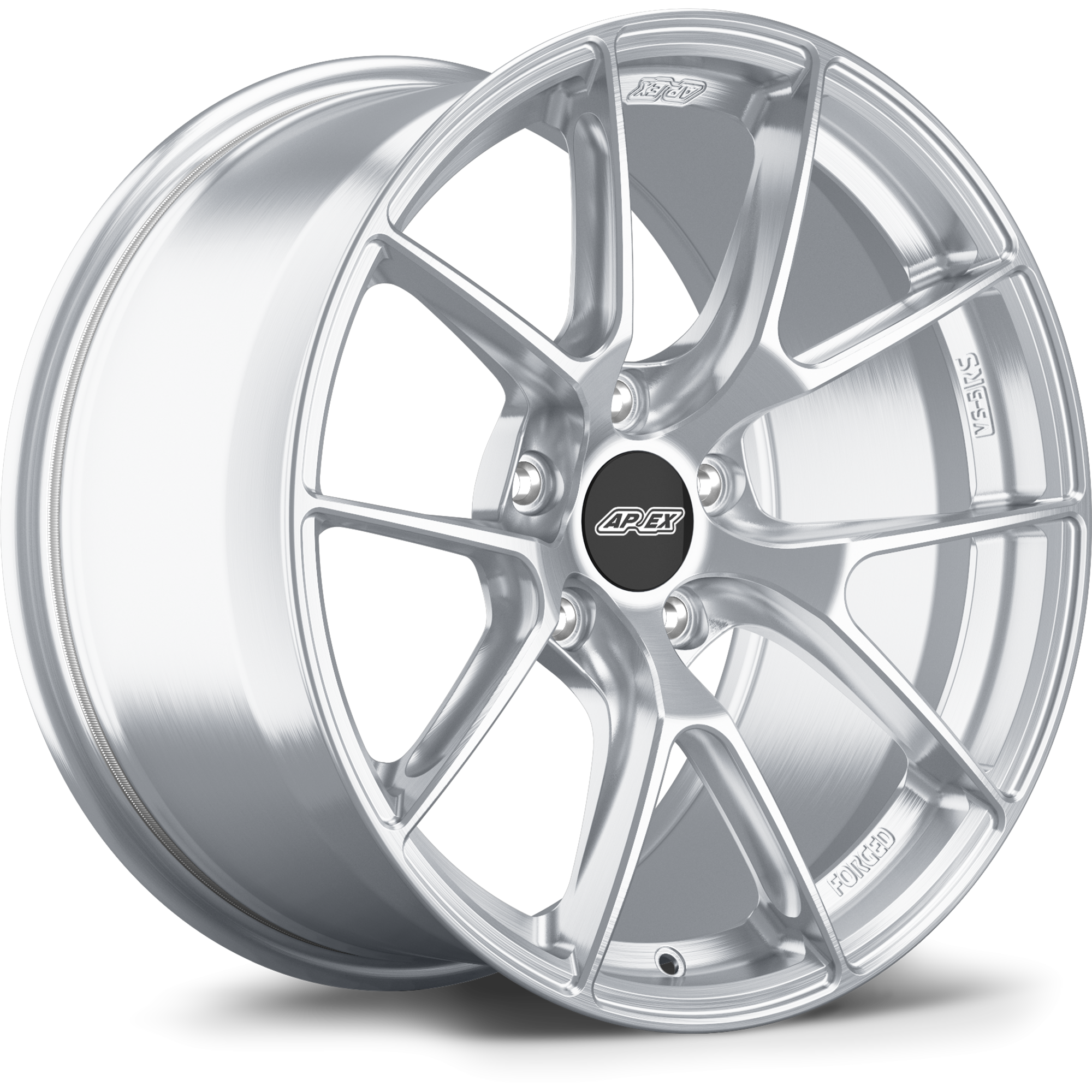 Apex VS-5RS Forged Alloy Wheel 18x9 ET42 5x112 Brushed Clear 57.1mm CB