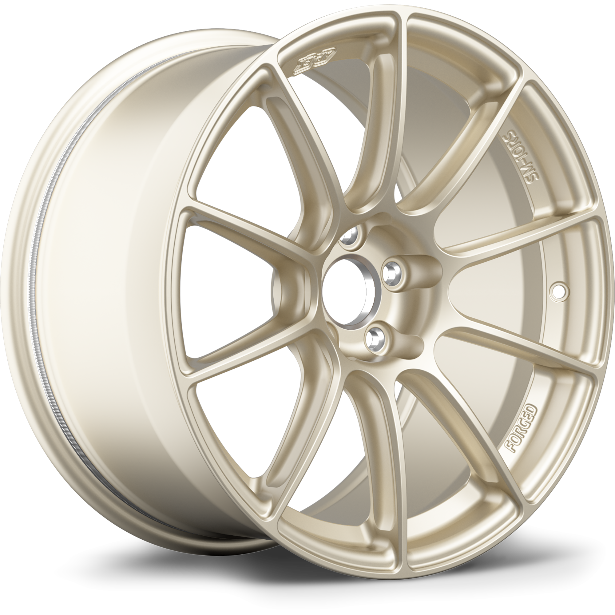 Apex SM-10RS Forged Alloy Wheel 17x10 ET48 5x114.3 Motorsport Gold 70.1mm CB