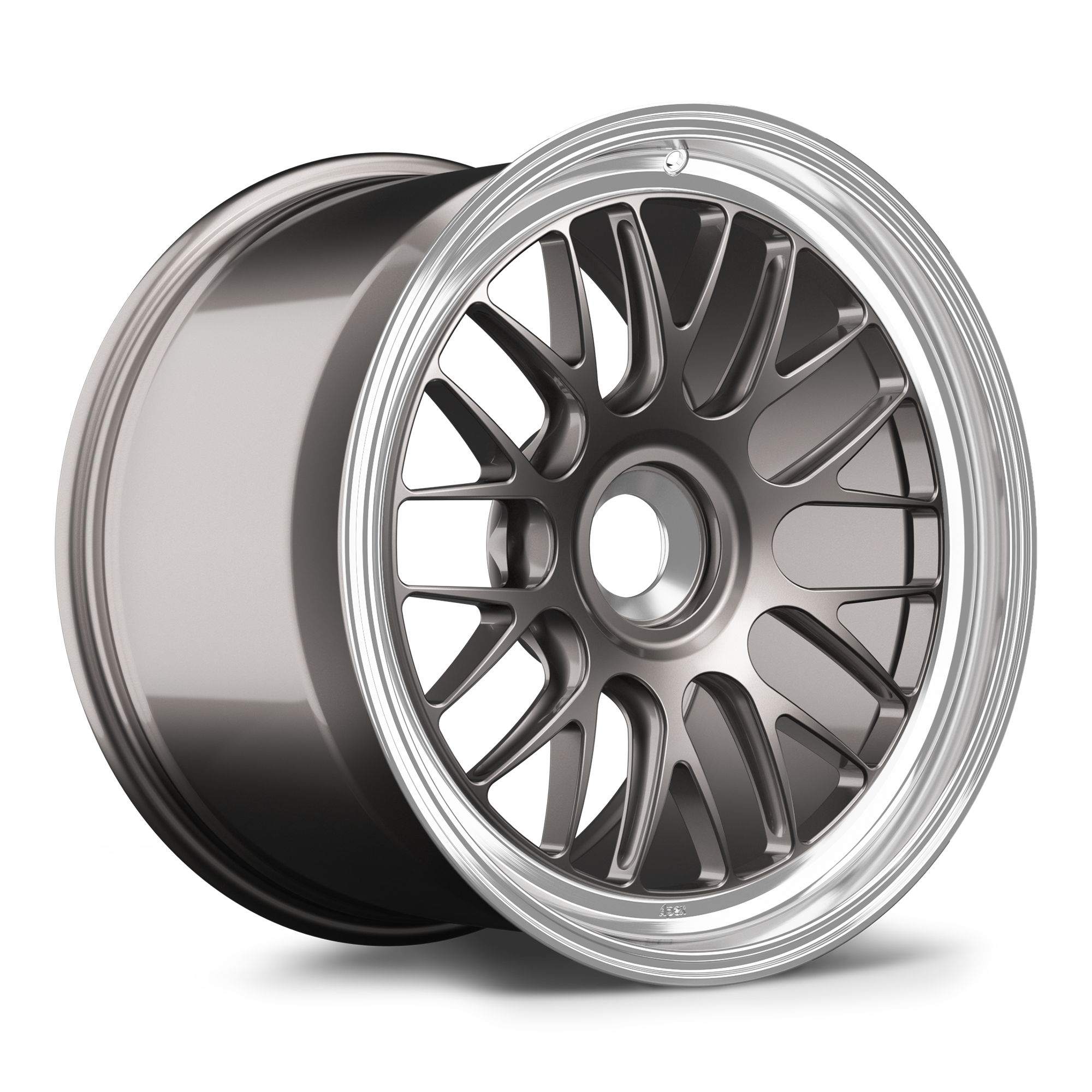 Apex ML-10RT Forged Alloy Wheel 19x12 ET46 PSCL Anthracite - Machined Lip 101mm CB