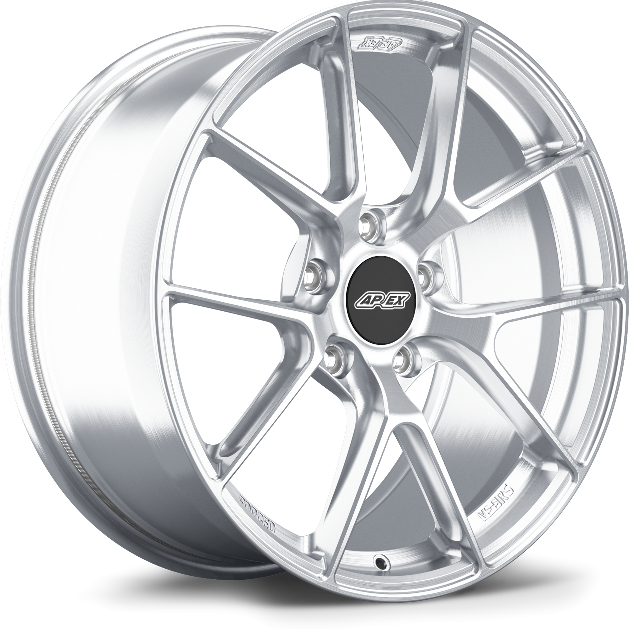 Apex VS-5RS Forged Alloy Wheel 19x9.5 ET31 5x110 Brushed Clear 65.1mm CB