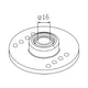 HKS Bearing Assembly Top Mount Hipermax Pair