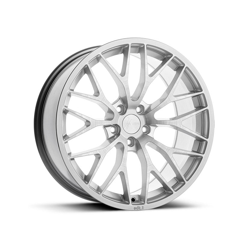 1Form Edition.1 (EDT.1) Alloy Wheel 18x9.5 ET35 5x100 Brushed Pure Silver 73.1mm CB