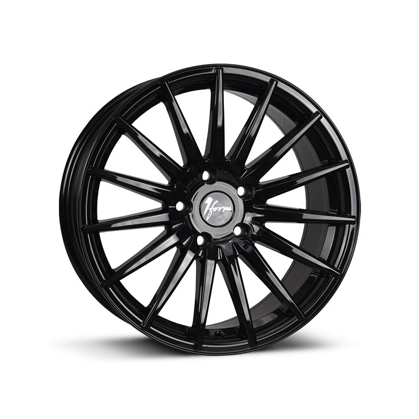 1Form Edition.5 (EDT.5) Alloy Wheel 17x7.5 ET40 4x108 Gloss Black 73.1mm CB