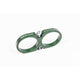 Radium Engineering 2-Piece Fuel Pump Clamp For Bosch 044 - Green With Logo