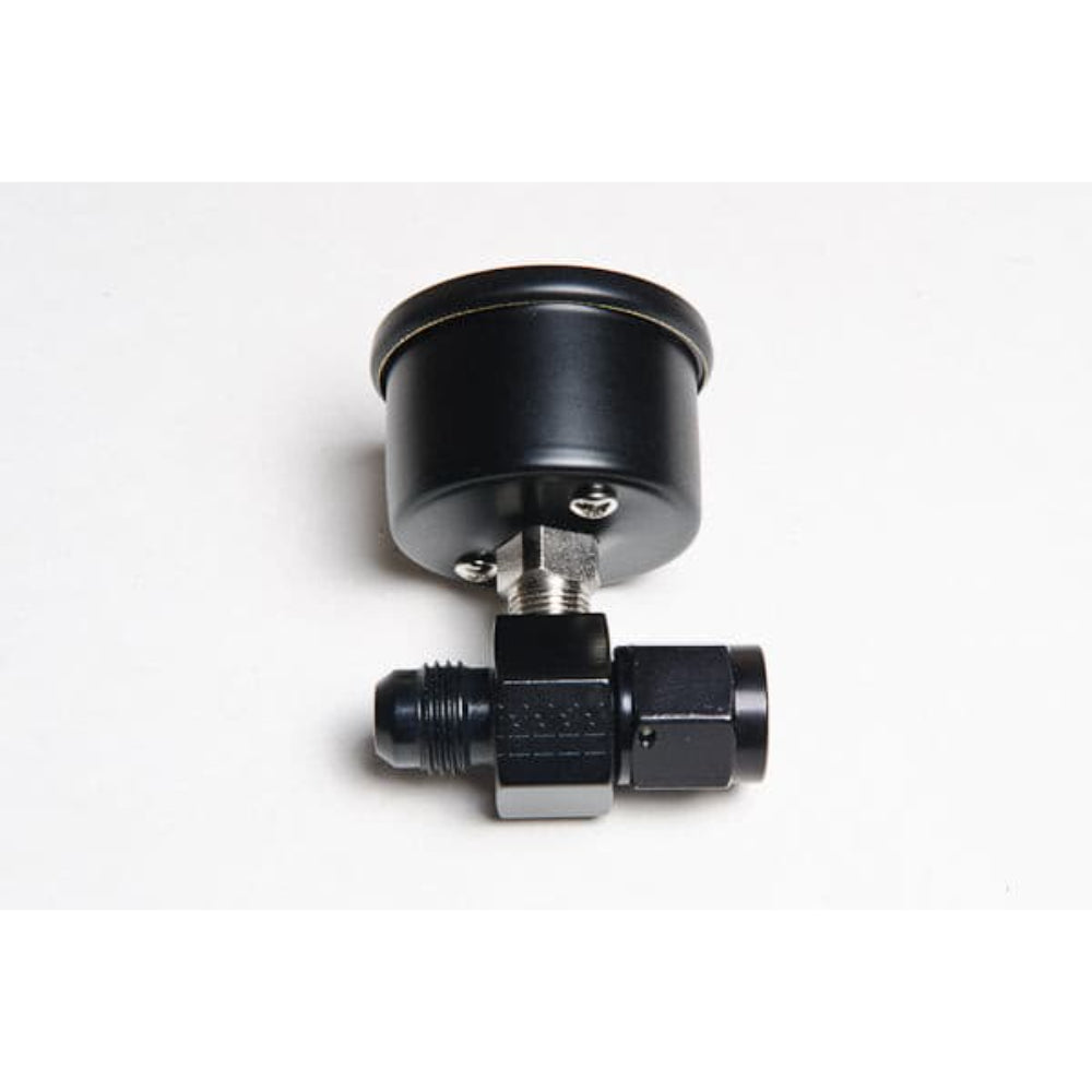 Radium Engineering Fuel Pressure Gauge With 6AN Inline Adapter