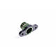 Radium Engineering FPR Adapter - 8AN ORB 16mm Bore 39mm Spacing M6 - Mitsubishi Evolution 8-9 4G63