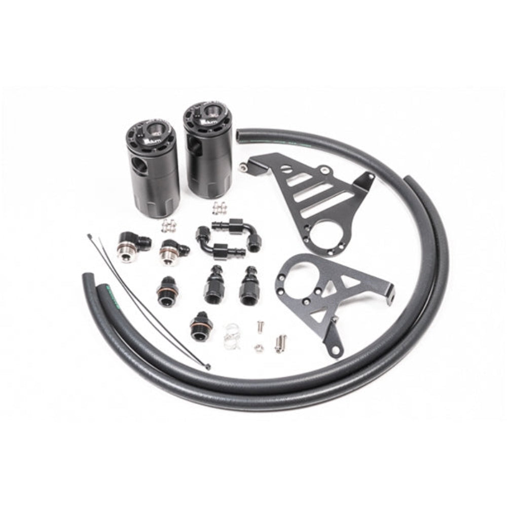 Radium Engineering Dual Catch Can Kit Fluid Lock Focus RS 16-18