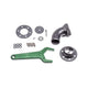 Radium Engineering Remote Mount Fill Neck - 24AN Elbow - 1.5in Barb
