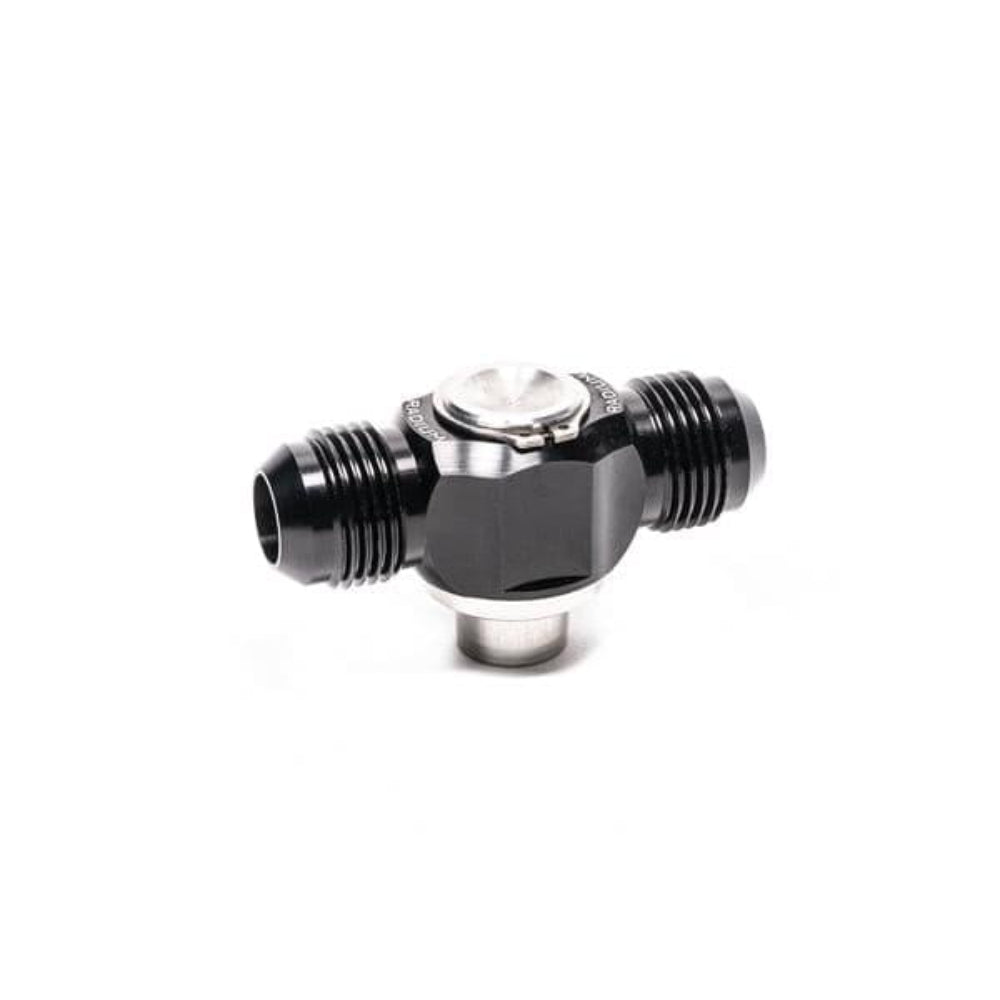 Radium Engineering 10AN Male Press-Fit Valve Cover Fitting Exhaust Side Nissan S13 SR20DET