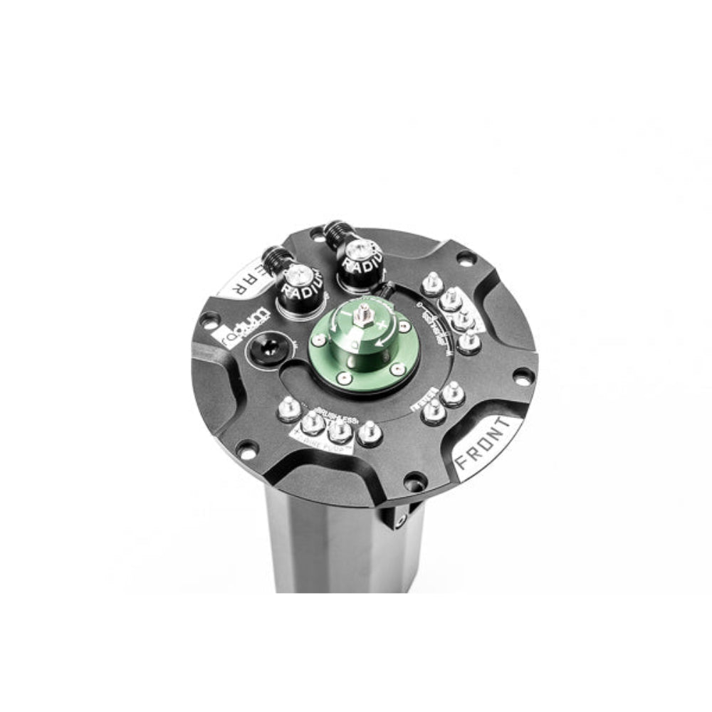 Radium Engineering Fuel Hanger Surge Tank Brushless Ti Automotive E5LM Nissan 370Z 09-20 - Pumps Not Included